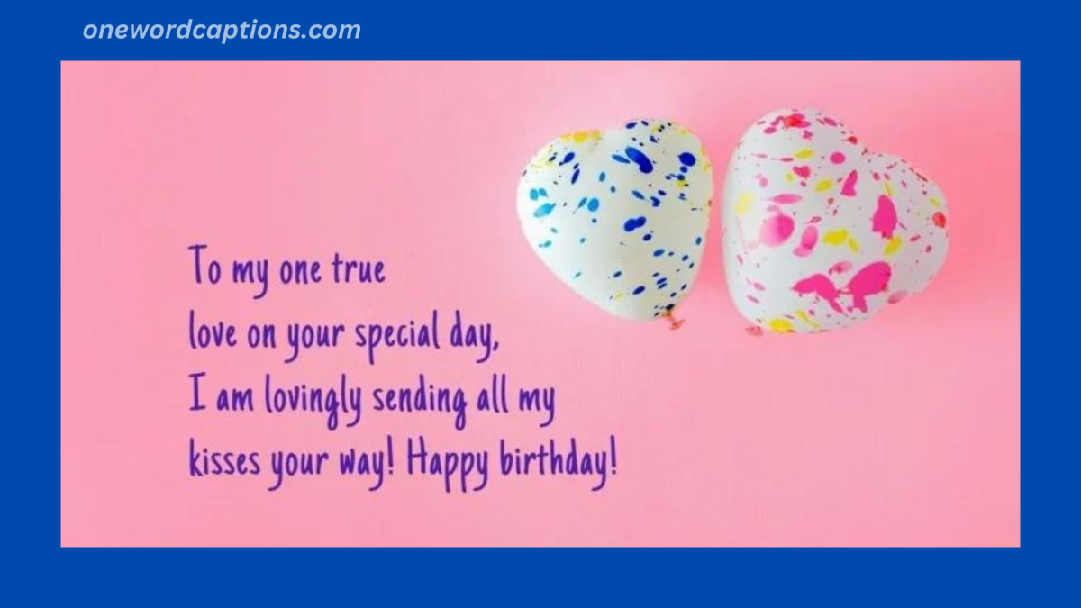 350+ Birthday Captions for Instagram, Facebook & TikTok - One Word Captions