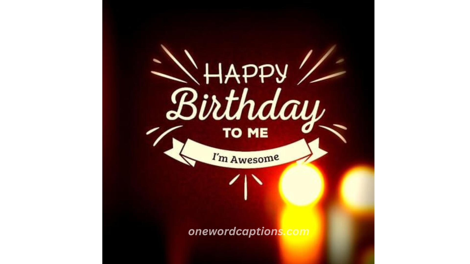 350+ Birthday Captions for Instagram, Facebook & TikTok One Word Captions