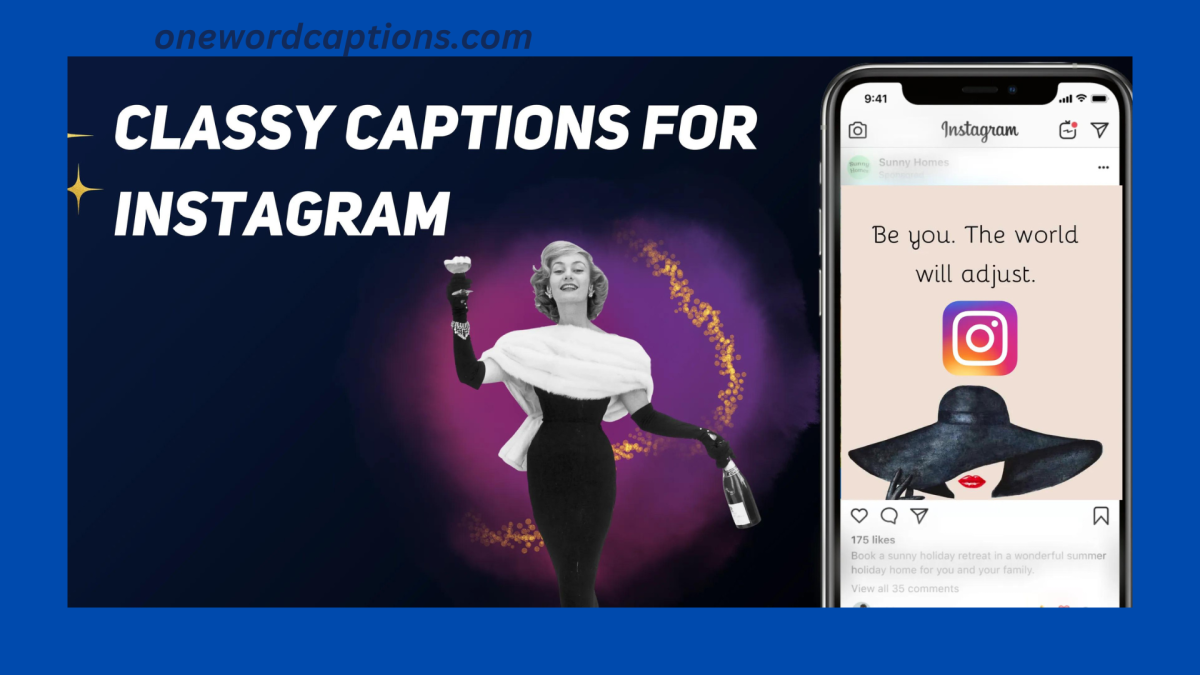 200+ Classy Captions for Instagram - One Word Captions