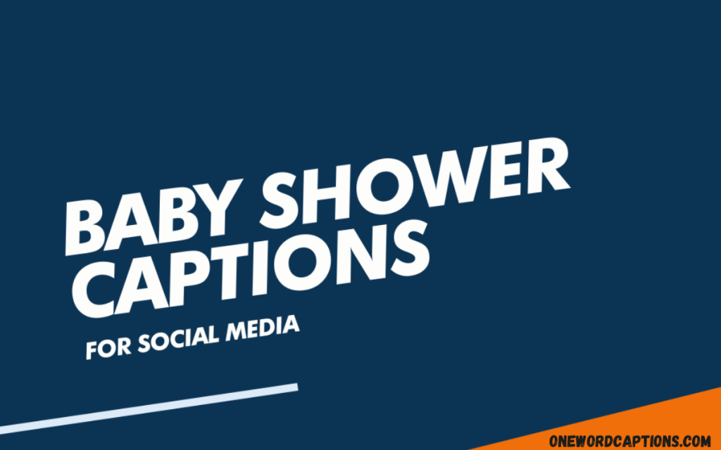Baby Shower Captions