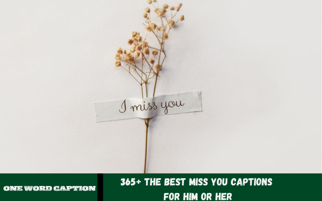 Miss You Captions